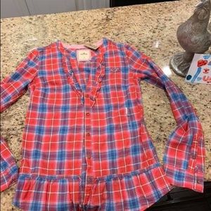 Hollister plaid